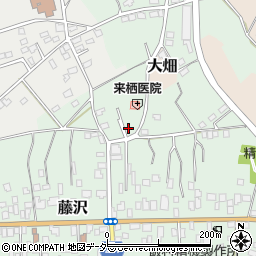 茨城県土浦市藤沢1180-4周辺の地図