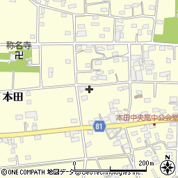 埼玉県深谷市本田1899周辺の地図