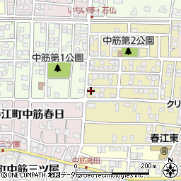 福井県坂井市春江町中筋北浦136周辺の地図