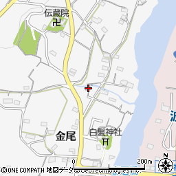 埼玉県大里郡寄居町金尾241周辺の地図