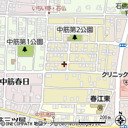 福井県坂井市春江町中筋北浦132周辺の地図