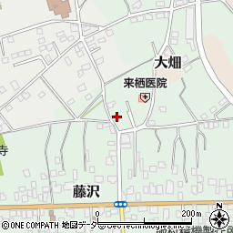 茨城県土浦市藤沢1176-2周辺の地図