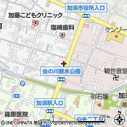 埼玉県加須市大門町2-39周辺の地図