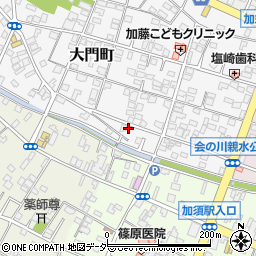 埼玉県加須市大門町14-24周辺の地図