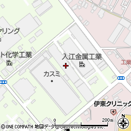 入江金属工業株式会社周辺の地図