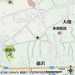 茨城県土浦市藤沢1171周辺の地図