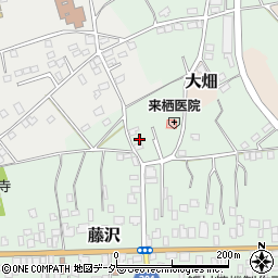 茨城県土浦市藤沢1176周辺の地図