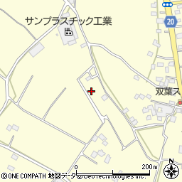 茨城県常総市崎房993周辺の地図