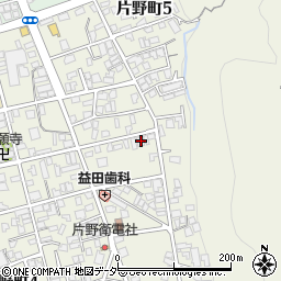 岐阜県高山市片野町5丁目24周辺の地図