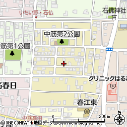 福井県坂井市春江町中筋北浦117周辺の地図