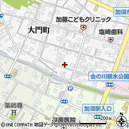埼玉県加須市大門町13-5周辺の地図