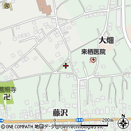 茨城県土浦市藤沢1174周辺の地図