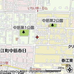 福井県坂井市春江町中筋北浦109周辺の地図