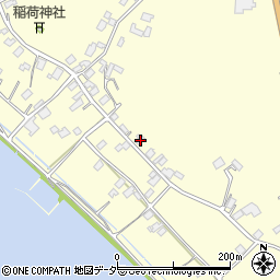 茨城県行方市八木蒔265周辺の地図