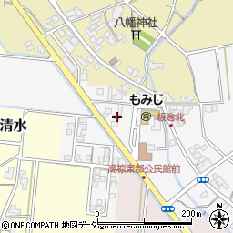 福井県坂井市丸岡町板倉45周辺の地図