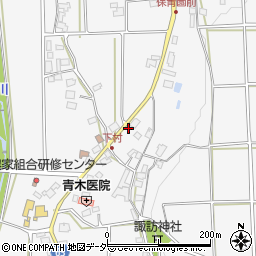 長野県塩尻市片丘10384-1周辺の地図