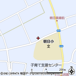 長野県東筑摩郡朝日村古見1248-2周辺の地図