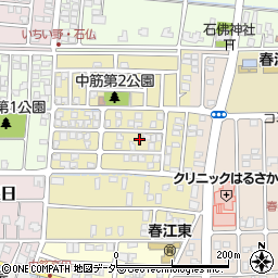 福井県坂井市春江町中筋北浦97周辺の地図