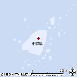 小森島灯台周辺の地図