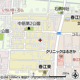 福井県坂井市春江町中筋北浦95周辺の地図