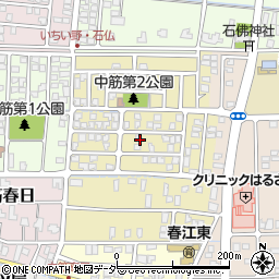 福井県坂井市春江町中筋北浦100周辺の地図