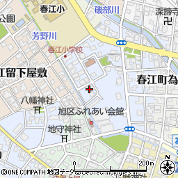 福井県坂井市春江町為国西の宮50周辺の地図