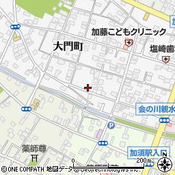 埼玉県加須市大門町13-10周辺の地図