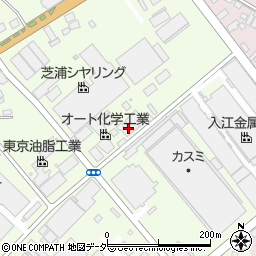 オート化学工業株式会社　土浦工場周辺の地図