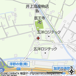 埼玉県加須市北篠崎23周辺の地図