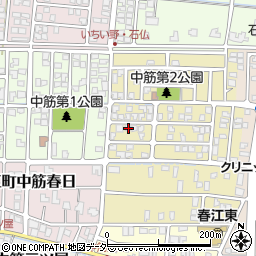 福井県坂井市春江町中筋北浦106周辺の地図