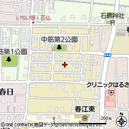 福井県坂井市春江町中筋北浦99周辺の地図