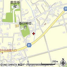 埼玉県深谷市本田2013周辺の地図