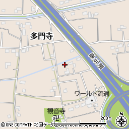埼玉県加須市多門寺308周辺の地図