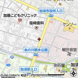 粂蔵加須 大門売店周辺の地図