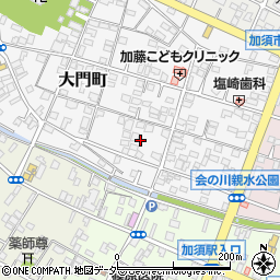 埼玉県加須市大門町13周辺の地図