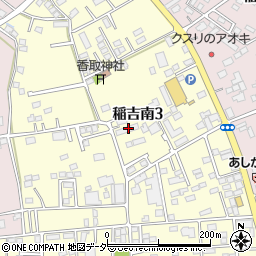 神立内田商会周辺の地図