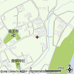 埼玉県深谷市黒田1571-1周辺の地図