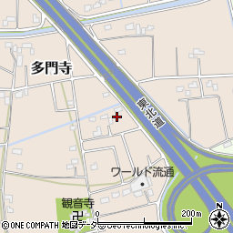 埼玉県加須市多門寺324周辺の地図