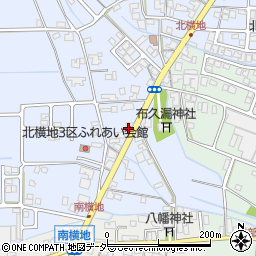 福井県坂井市丸岡町北横地13-8周辺の地図