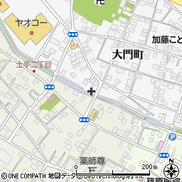 埼玉県加須市大門町16-41周辺の地図