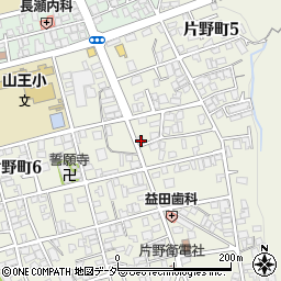 岐阜県高山市片野町5丁目68周辺の地図