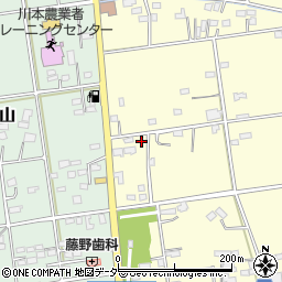 埼玉県深谷市本田119周辺の地図