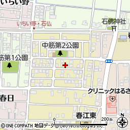 福井県坂井市春江町中筋北浦88周辺の地図