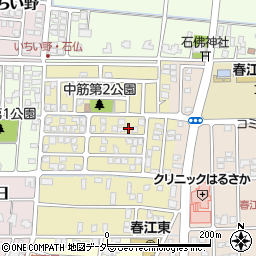 福井県坂井市春江町中筋北浦91周辺の地図