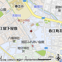 福井県坂井市春江町為国西の宮60周辺の地図