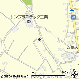 茨城県常総市崎房989周辺の地図