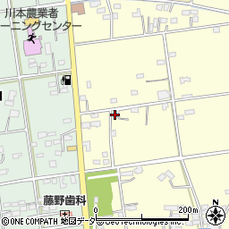 埼玉県深谷市本田125周辺の地図