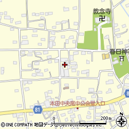 埼玉県深谷市本田1945周辺の地図