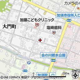 埼玉県加須市大門町3-12周辺の地図