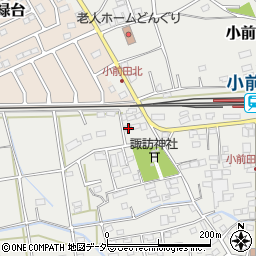 埼玉県深谷市小前田29周辺の地図